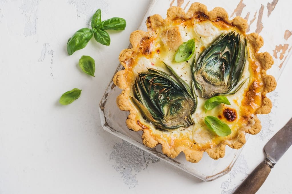 Artichoke Quiche