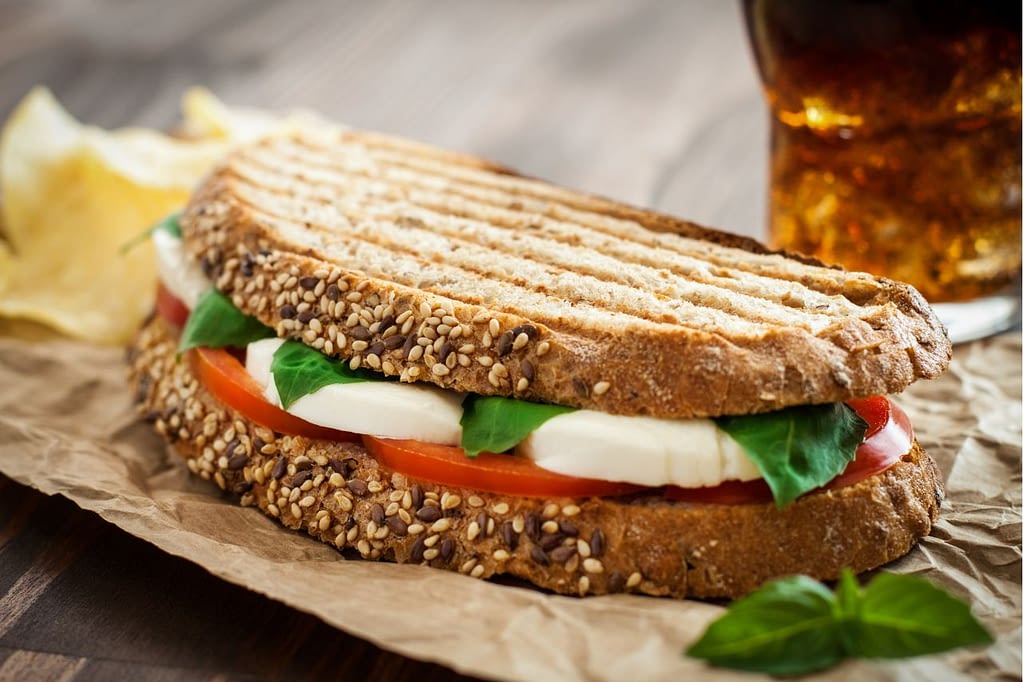 Caprese sandwich