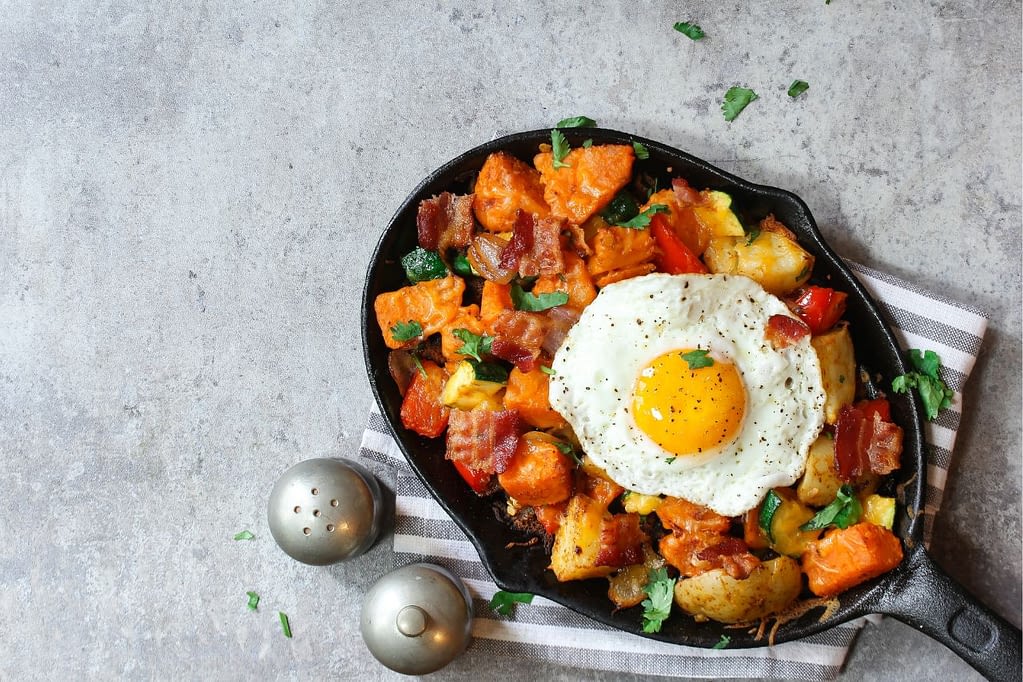 Sweet potato hash