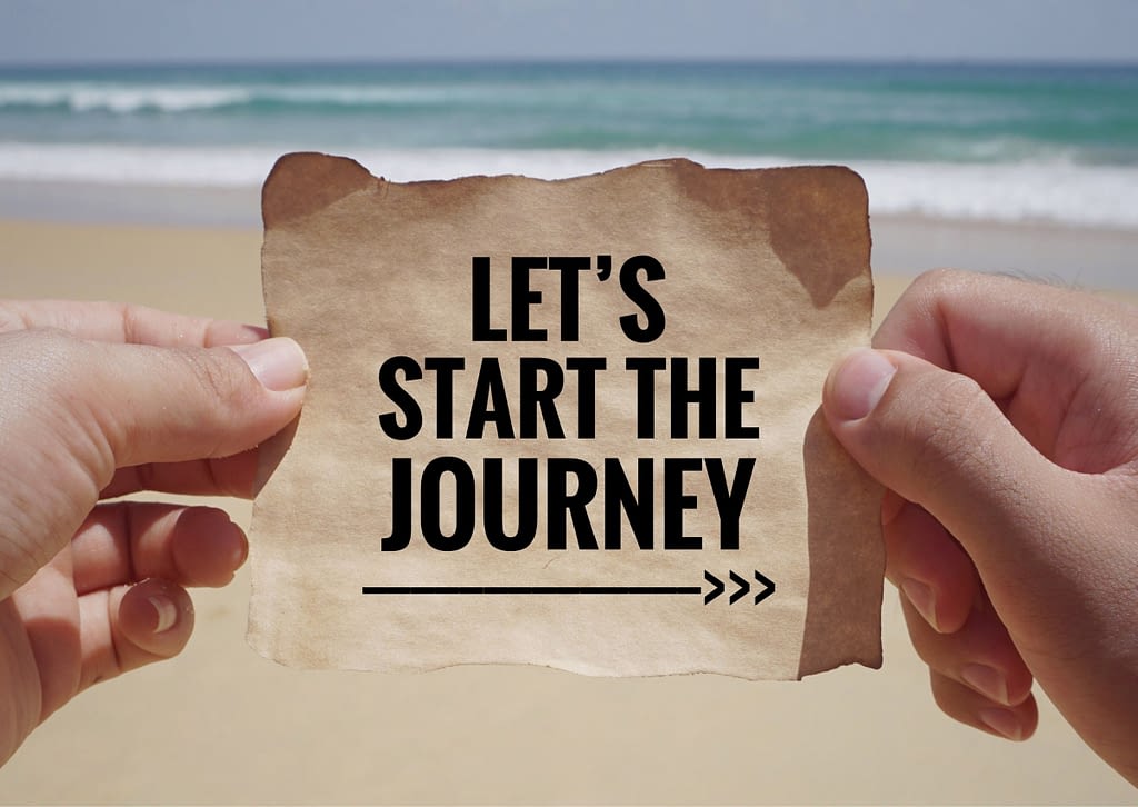 Lets start the journey quote