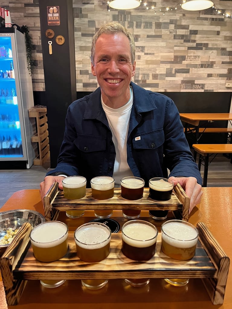 Paul at Lowther Brewery